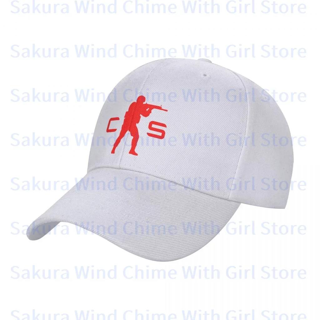 Fashion Counter-Strike 2 CS Baseball Cap for Unisex POLYESTER Hats Adjustable Hat Casual Truck driver Hat