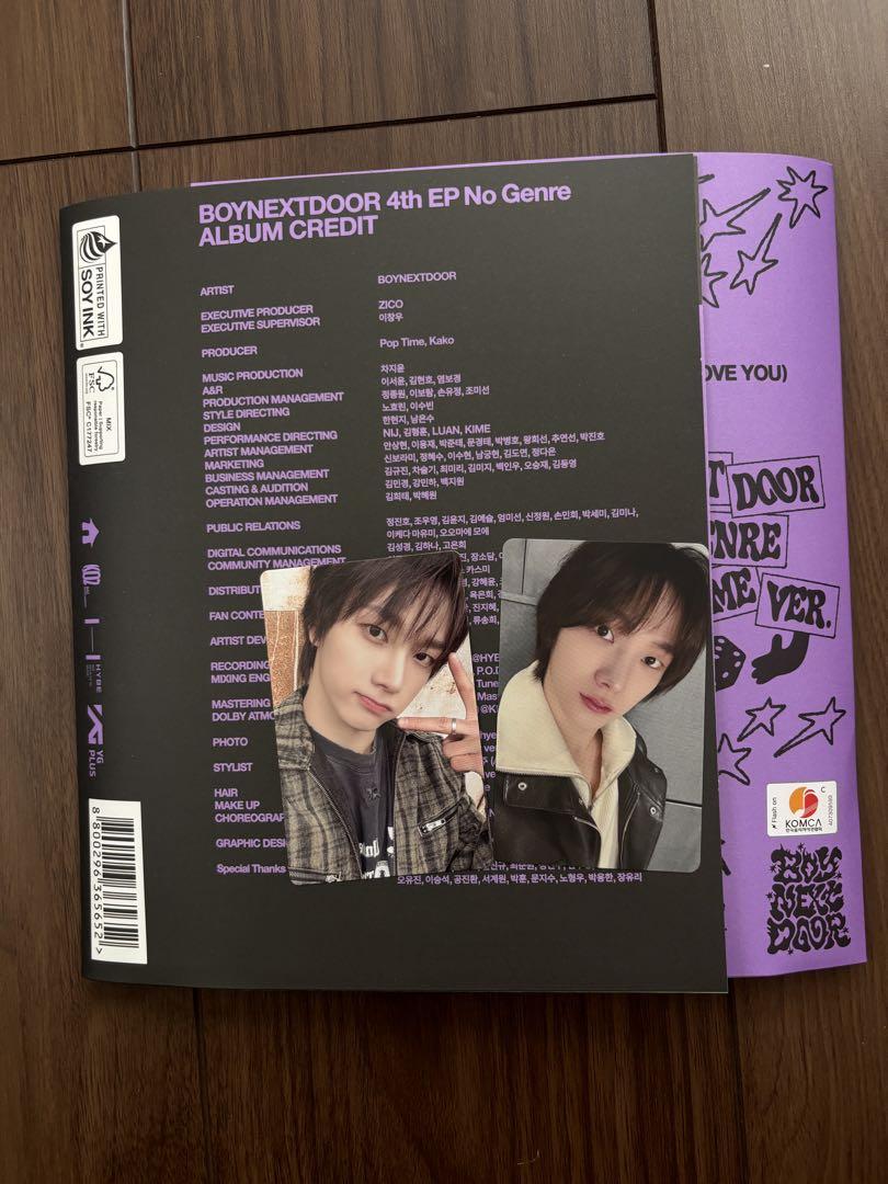 

[USED] BOYNEXTDOOR BOYNEXTDOOR BOYNEXTDOOR NoGenre Songho