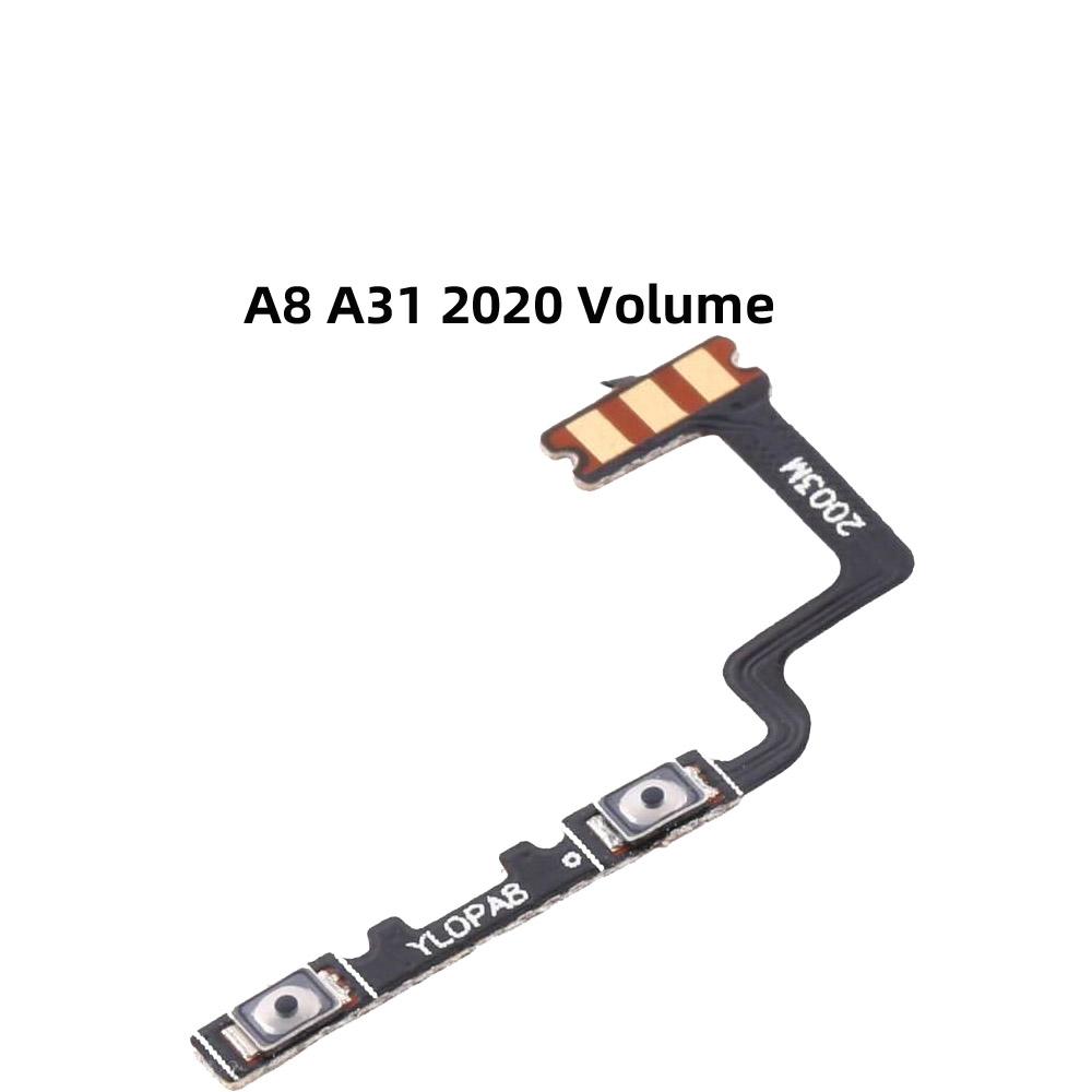 Power ON OFF Mute Switch Control Key Volume Button Flex Cable for OPPO A31 2020 A8 Power On Off Volume