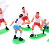 8Pcs/Set Soccer Football Cake Topper Player Birthday Cake Decoration Model