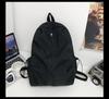 Schoolbag new backpack trendy fashion large capacity schoolbag college students casual simple lightweight travel backpack men