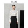 Heco Women's New Chinese Style Pankou Jacquard Blouse