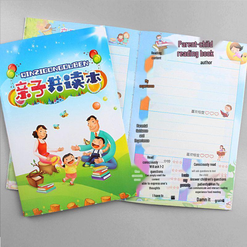 Elementary Students Reading and Writing Practice Notebook