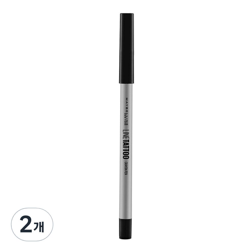 

Карандаш для татуировки Maybelline New York Line 0,4 г, черный, 2 шт.