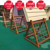Kids Wooden Climbing Frame & Sensory Play Structure