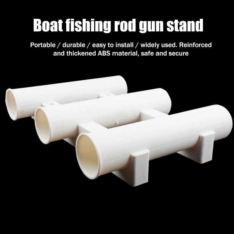 Mount Rod Holder 3 Link Tube Fishing Pole Holder Quick Release For Boat Marine Firmly Install Portable Kayak Yacht Tackle