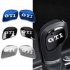WGLRK1 Car Styling Gear Shift Knob Head Sticker Trim for Volkswagen VW GTI Polo CC Golf 7 6 Bora Tiguan Passat B5 B6 B7 Jetta MK5 MK6