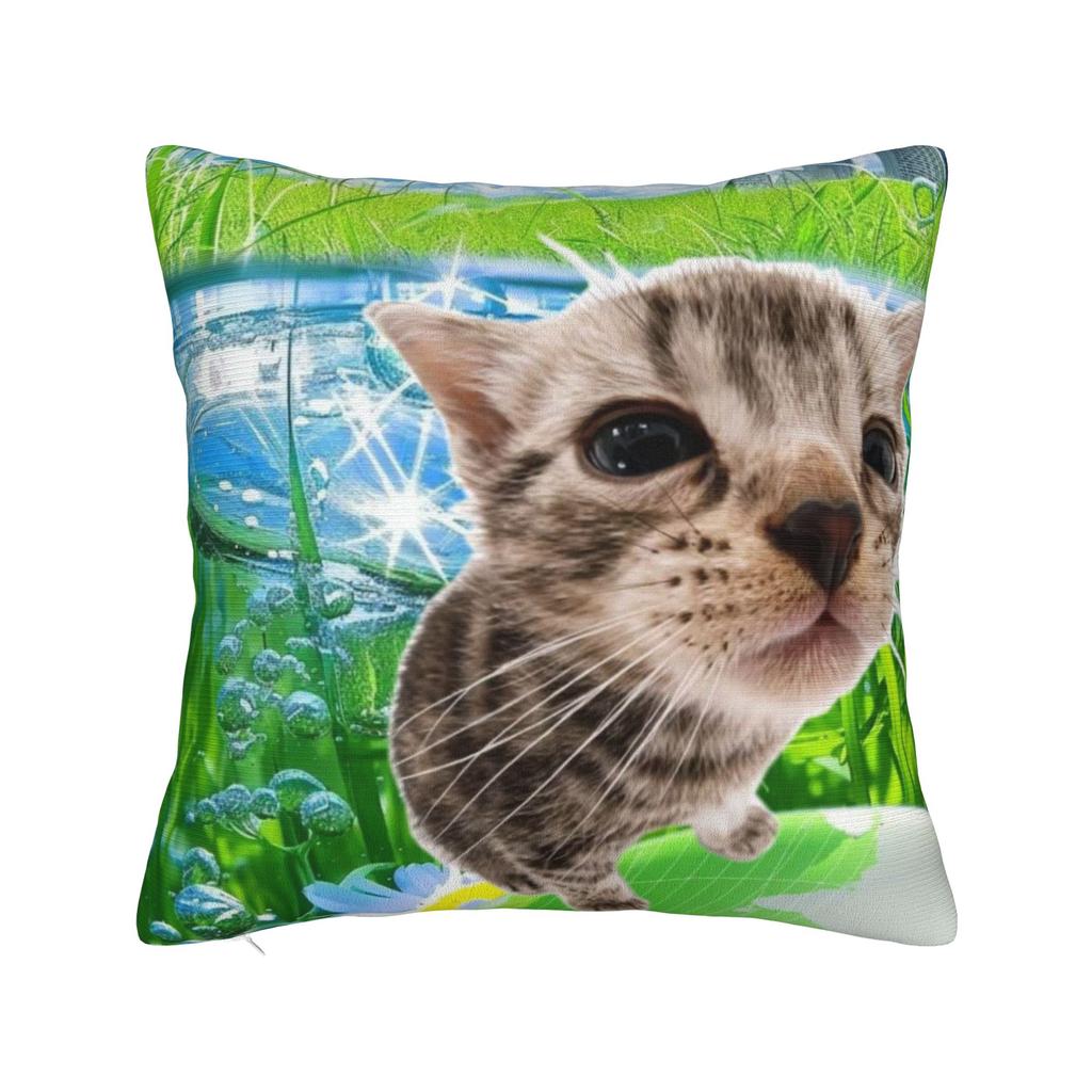 Frutiger Aero Art Pillow Case Print Pillow Cover For Sofa Home Decoration Novelty Pillowcases