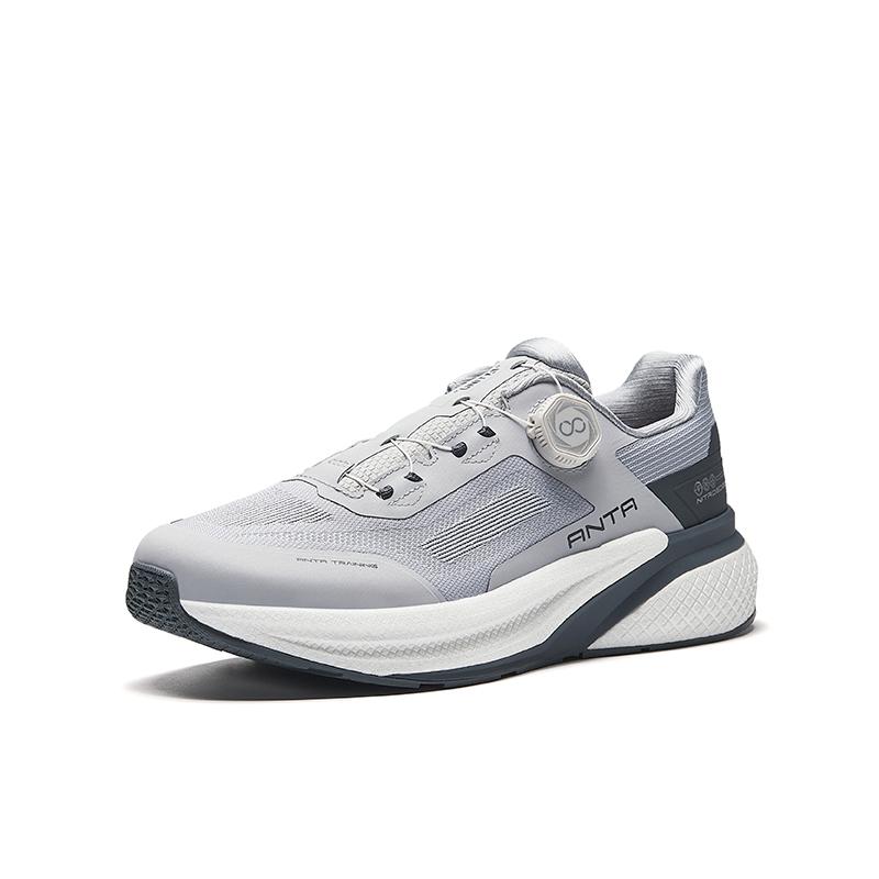 Anta Ruan Lian Max Sports Comfortable Shock Absorption Durable Low-Top Training Shoes Men Training Shoes Gray 112537789-5