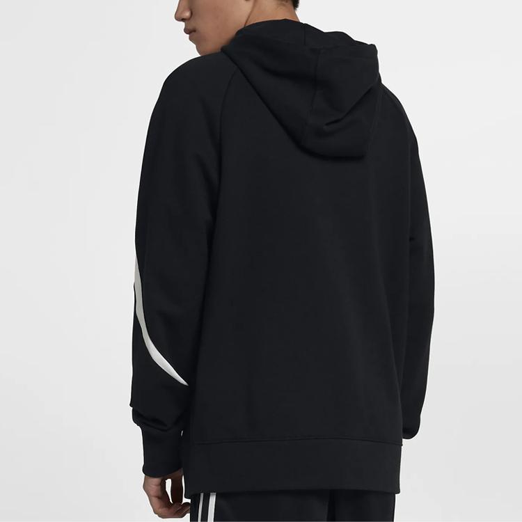 Nike Big Swoosh Hoodie Jacket Men Outerwear Black AR3085-010