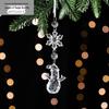Nuovi Ornamenti per Albero di Natale Fiocco di Neve e Ghiacciolo in Acrilico