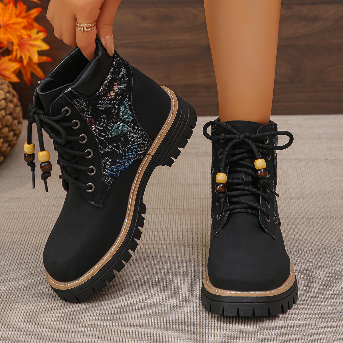 

Fashion Winter New Women Thick-soled Snow Boots Cotton Designer Shoes Warm Plus Velvet Round Head Slip-on Cotton Boots Large Size 44 36 чёрный
