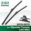 For Hyundai Tucson ix35 MK2 2010-2015 2011 2012 2013 2014 Wiper Front Wiper Blades Windshield Windscreen Window Brush 24"+16