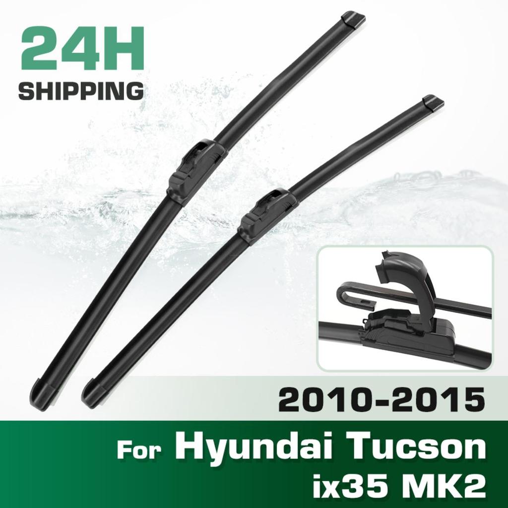 For Hyundai Tucson ix35 MK2 2010-2015 2011 2012 2013 2014 Wiper Front Wiper Blades Windshield Windscreen Window Brush 24"+16