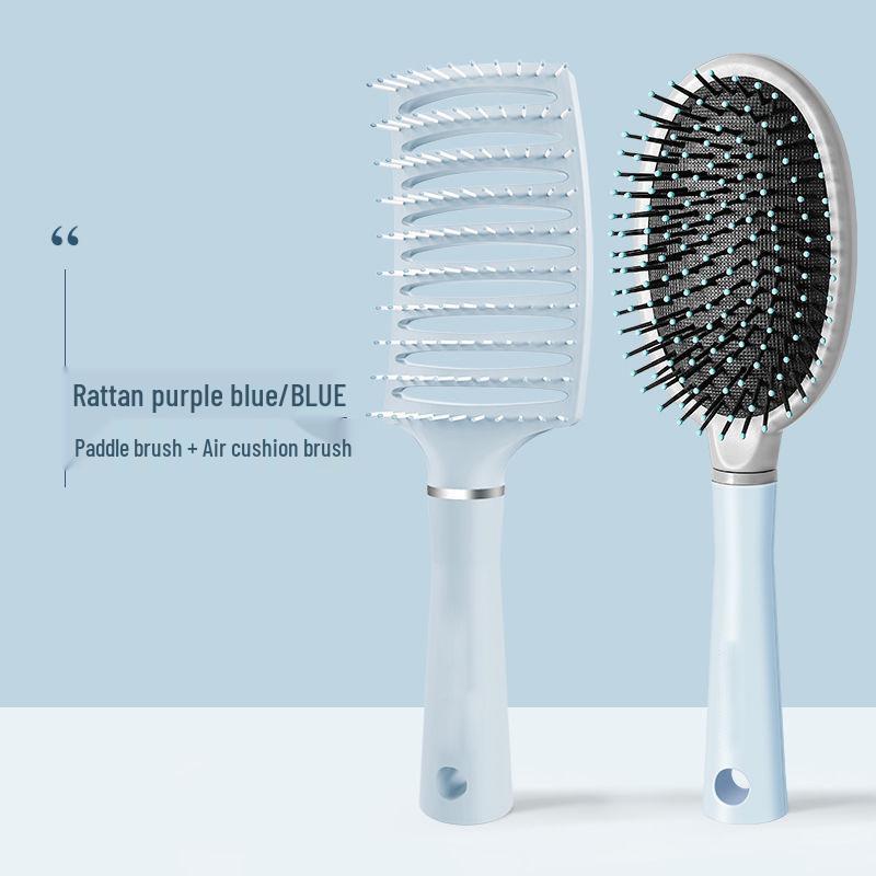 Women's Air Cushion Massage Comb for Long Hair - Fluffy, Straight, or Curly Styling