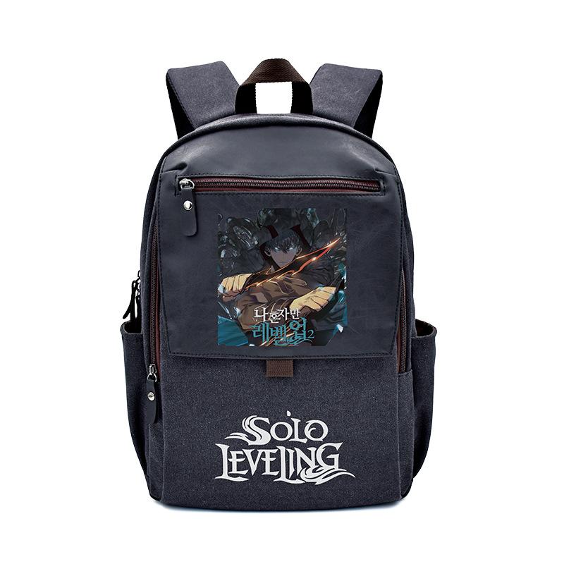 Student canvas backpack