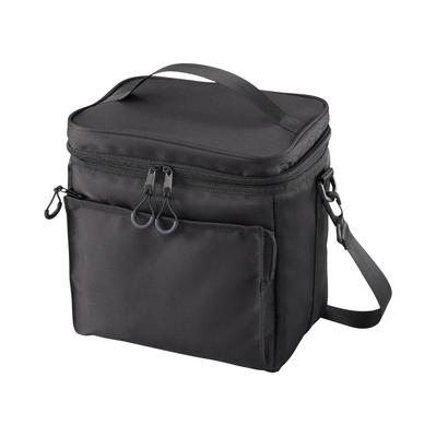 CB Japan Insulated Soft Cooler Bag, Large Capacity 12L, Black, 2-Way Shoulder/Handheld, with Interior Mesh Pocket, Insulated Box Bag, Maneuver