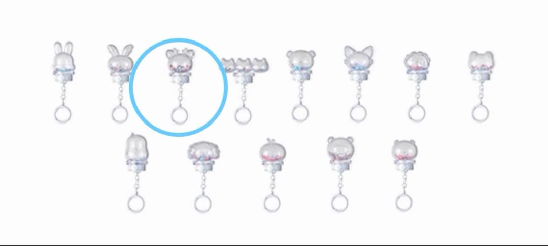 [USED] Seventeen (SEVENTEEN) Penlight Parts Keyring - Shasumi