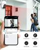 ICSEE Solar-Powered 4MP Wireless HD Night Vision Home Surveillance Camera