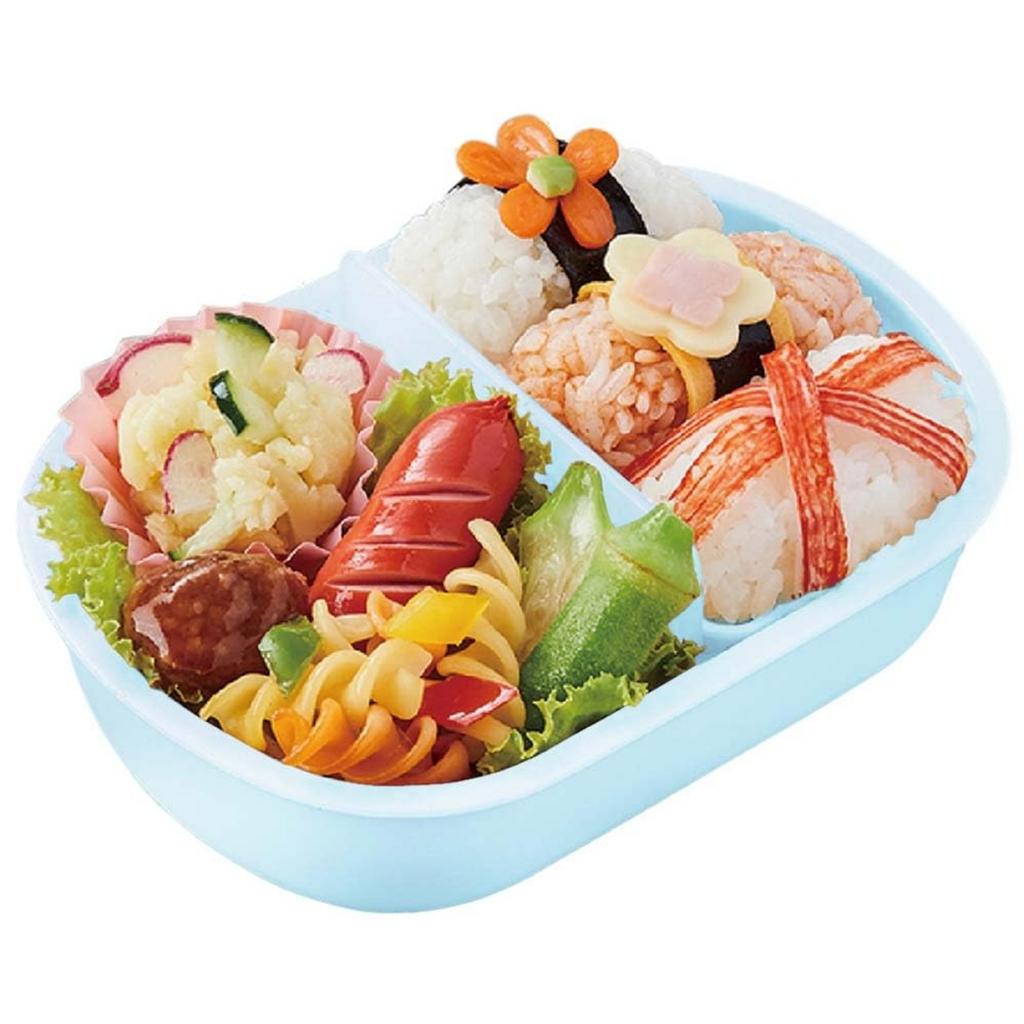 Skater Lunch 1 with Fluffy Meal Made in Animal New Horizons Kids' Box, Tier, 360ml, Inner, Dome-Shaped, Container, Antibacterial, Japan, Crossing