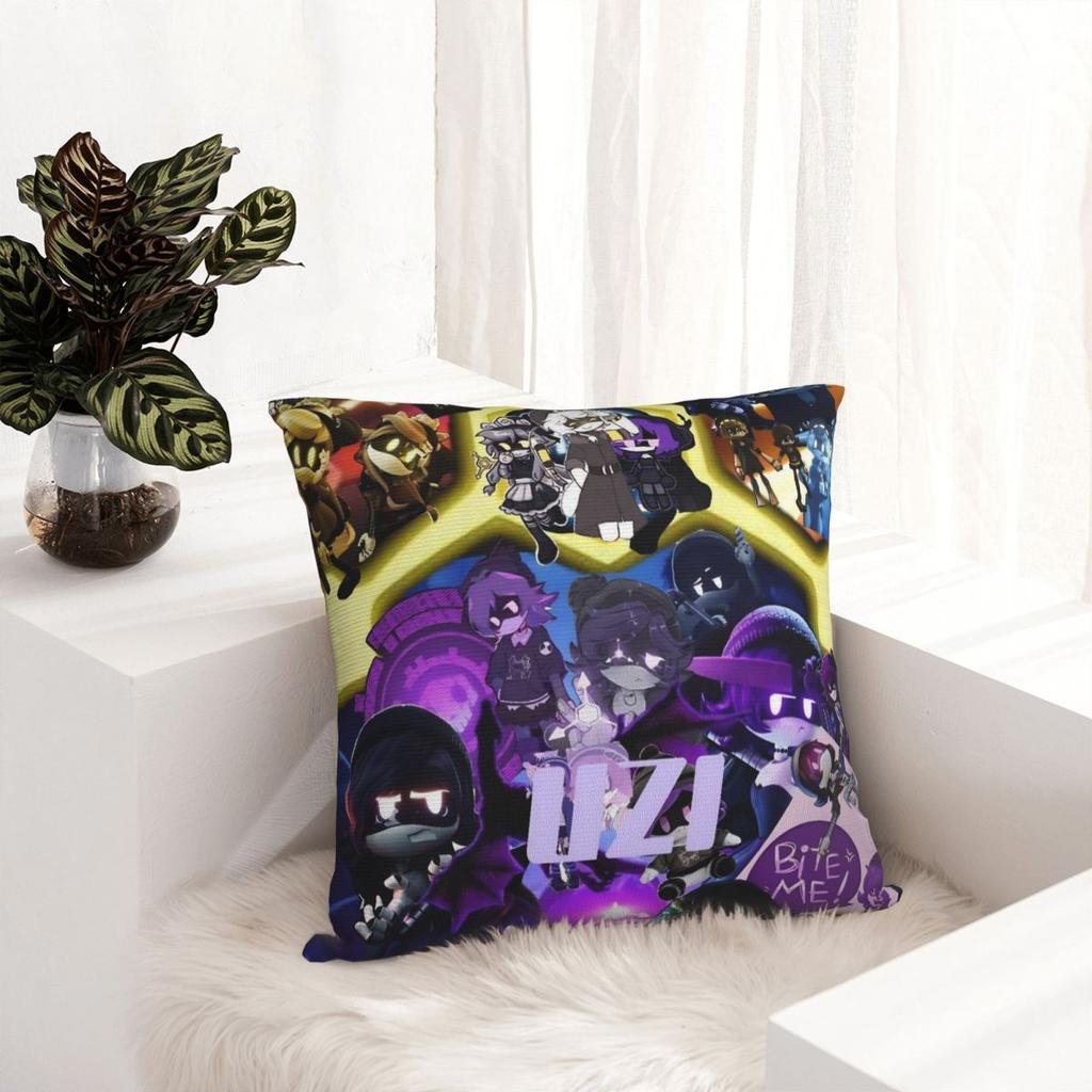 Murder Drones Comedy Uzi Pillow Cover Fashion Pillow Case Soft Graphic Cushion Cover Pillowcases For Living Room Chair