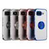 Coque Magnétique Transparente Résistante aux Rayures pour Google Pixel 9A avec Support Anneau pour Doigt