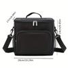 Ox Cloth Tote Square Bag Large Capacity Food Warm Thermal Bag Sweet Insulated Lunch Bag  Picnic