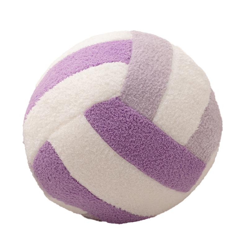 20-24cm Simulation Volleyball Ball Plush Toy Cute Volleyball Props Pillow Accompany Kids Soft Gifts for Girls Boys Room Decor