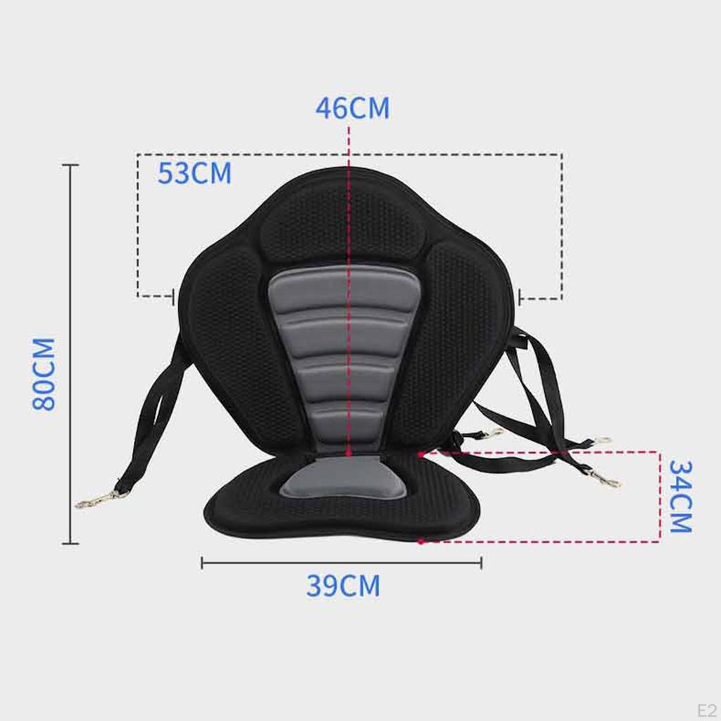 Adjustable Paddle Seat for Kayaks and Boats - Comfortable Versatile