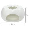 NARUMI Cool Coupe White 13.5cm Pot Warmer, Made in Japan, 8725-676