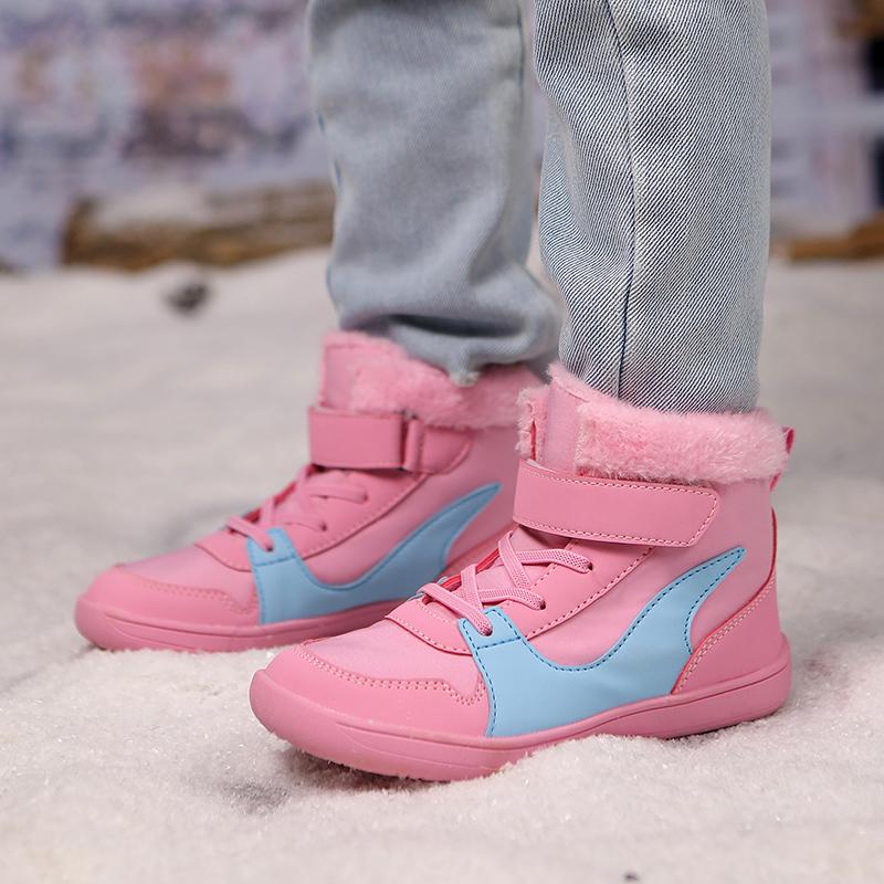 New Kids Wide Toe Barefoot Snow Boots | Boys Girls Warm Boots Toddler Little Kids | Boys/Girls Winter Minimalist Sneakers
