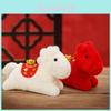 Zodiac Pony Plush Mascot With Pp Cotton Filling For Year End Celebrations