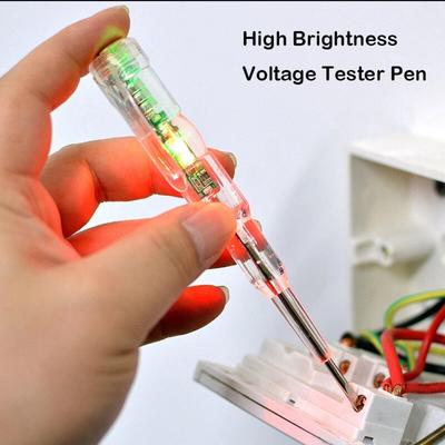 Induktion Test Bleistift AC110V 220V Voltmeter Spannung Sonde Volt Meter Elektrische Anzeige Power Detektor Tester Buchse