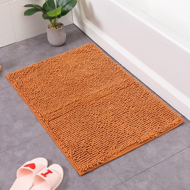 

Nordic Style Soft Plush Chenille Mat Non Slip Bathroom Bath Mat Water Absorption Floor Door Mat Toilet Rug Home Decoration Carpet 40x60cm