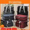 Layer Double Practical Insulated Lunch Bag With Oxford Material For Outdoor
