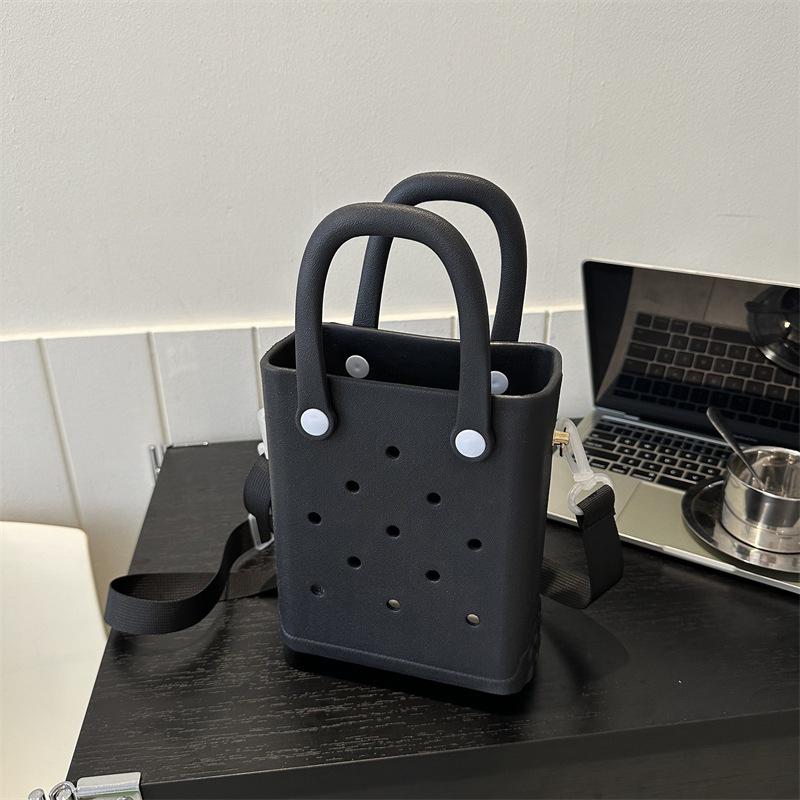 Women Mini Tote Bag EVA Flexible Bag Practical for Vacation Office and Travel Shopping