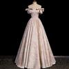 Pink Evening Dress Super Immortal Birthday Adult Ceremony Light Luxury Niche Toasting Dress Bridal Engagement Dress Dress Female