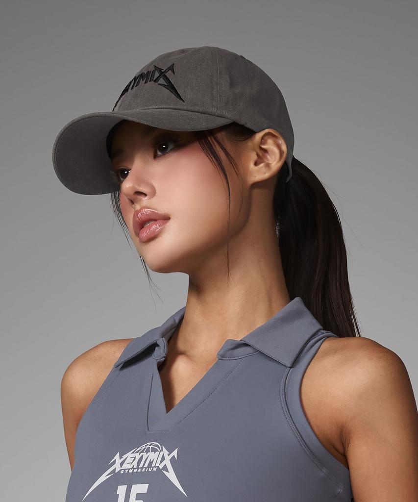 XEXYMIX Nx Sporty Lettering Ball Cap Xul2Ac1622