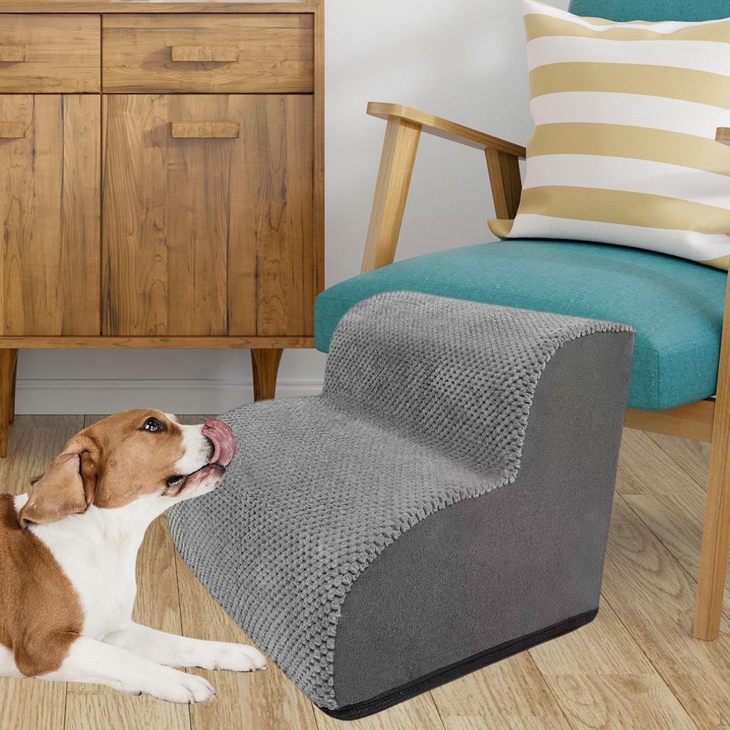 Dog Stairs Ramp Removable Washable Cover Pet for Couch High Bed Puppy