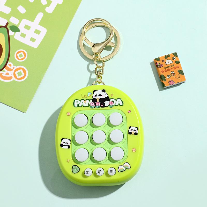 Tic-Tac-Toe Keychain: Cute Cartoon Decompression Toy for Kids