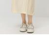 Fashionable and elegant style hollow lace texture skirt for women in spring and autumn, solid color versatile, soft and comfortable long skirt