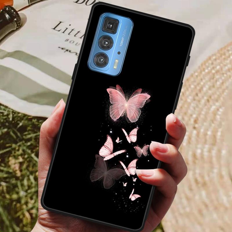 Für Motorola Moto Edge 20 Pro Hülle Weiche TPU Silikon Rückseite für Motorola Moto Edge S 20 Pro 5G Handyhüllen Mode Coque