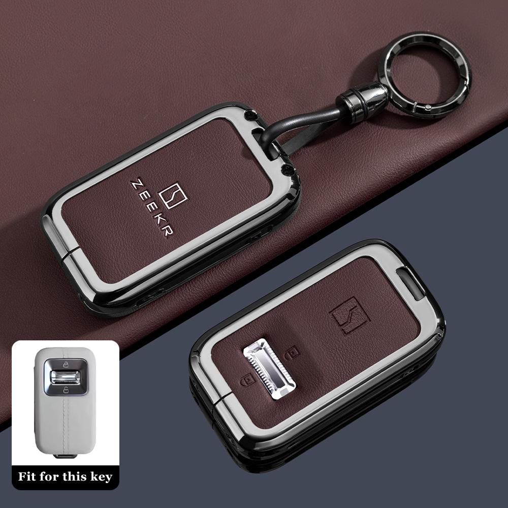 Étui Porte-Clés de Voiture Pour Zeekr 9X Ultra Max Porte-Clés Housse de Protection Télécommande Sac Coque Support Accessoires Fob
