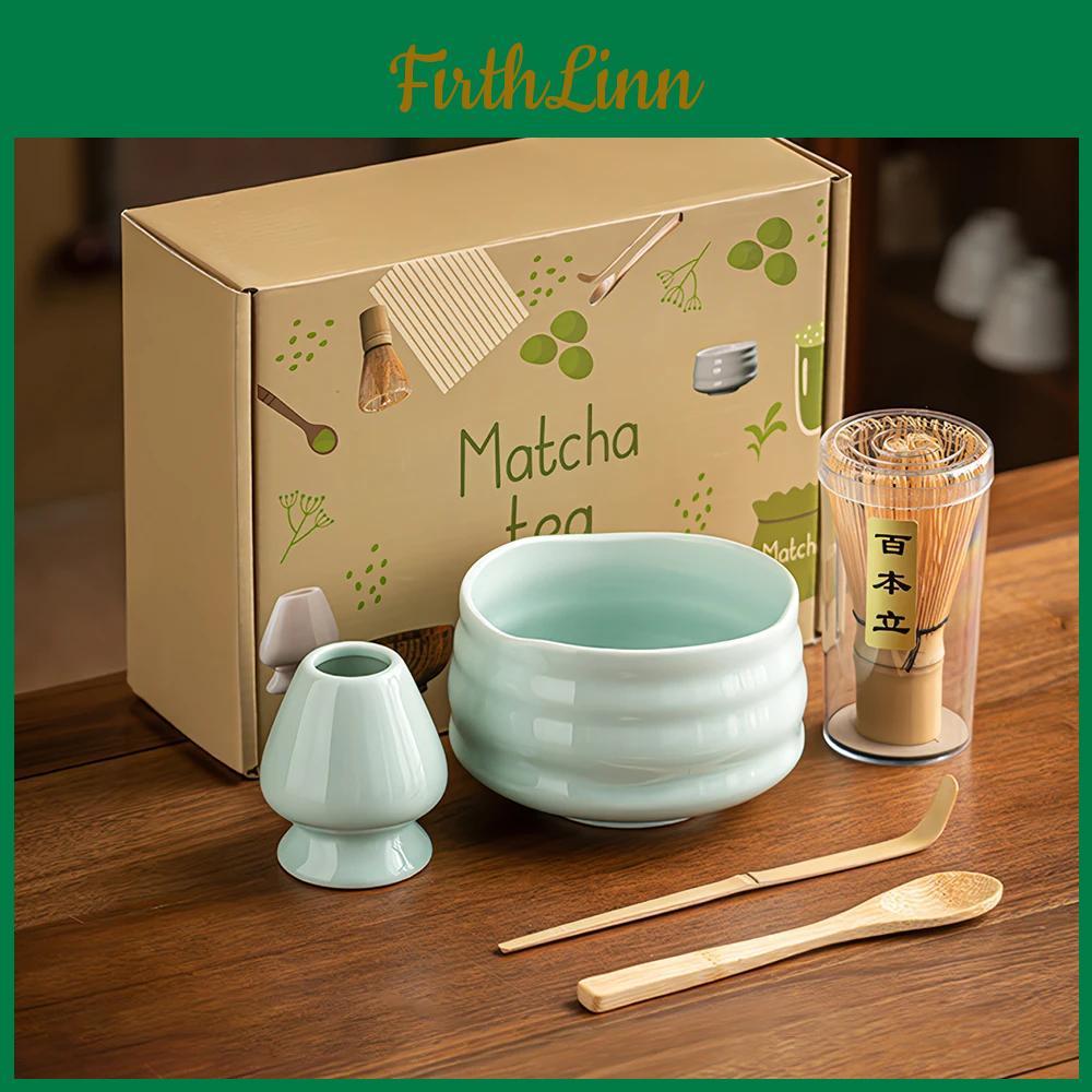 Style Japanese Baiben Matcha Li Brush Beating Matcha Tool Tea Song Dynasty Tea Pointer Gift Box Set Matcha Bowl