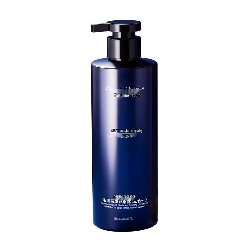Charming Blue 3-in-1 Men's Shampoo, Shower Gel & Face Wash