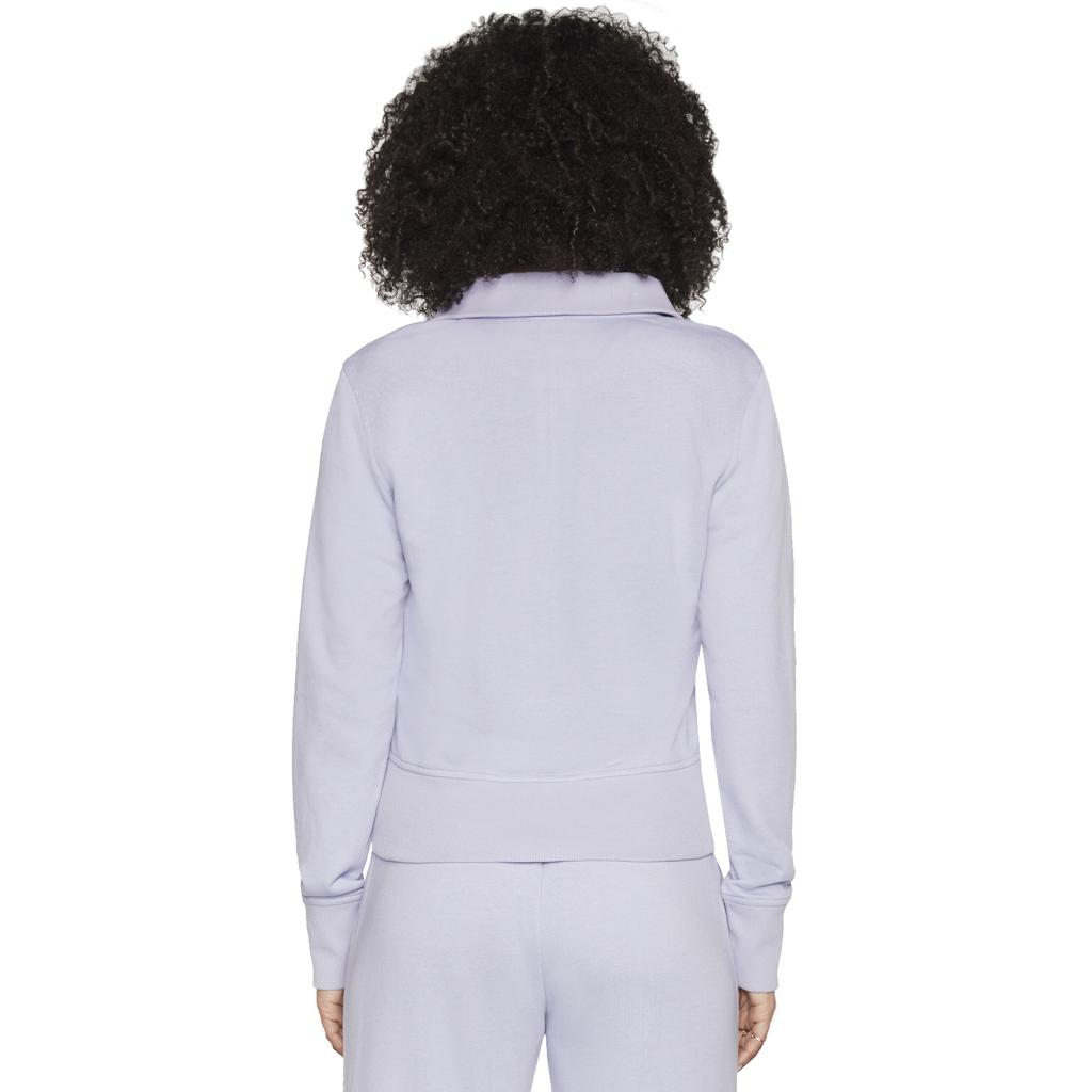 Skechers The Hoodless Hoodie Diamond Jacket, Womens purple Sweatshirt
