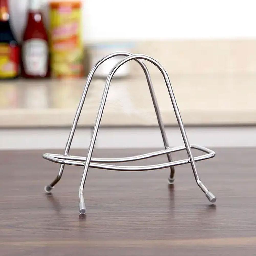 Cutting Board Pot Lid Plates Stand Holder Space Saving Organizer Stainless Steel Dish Drainer Racks Kitchen Home Decoration
