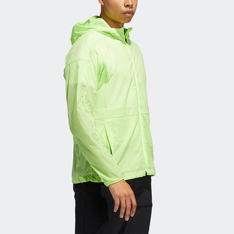 Adidas Jackets Men's Signal Green Hooded Moderate Other FT2780