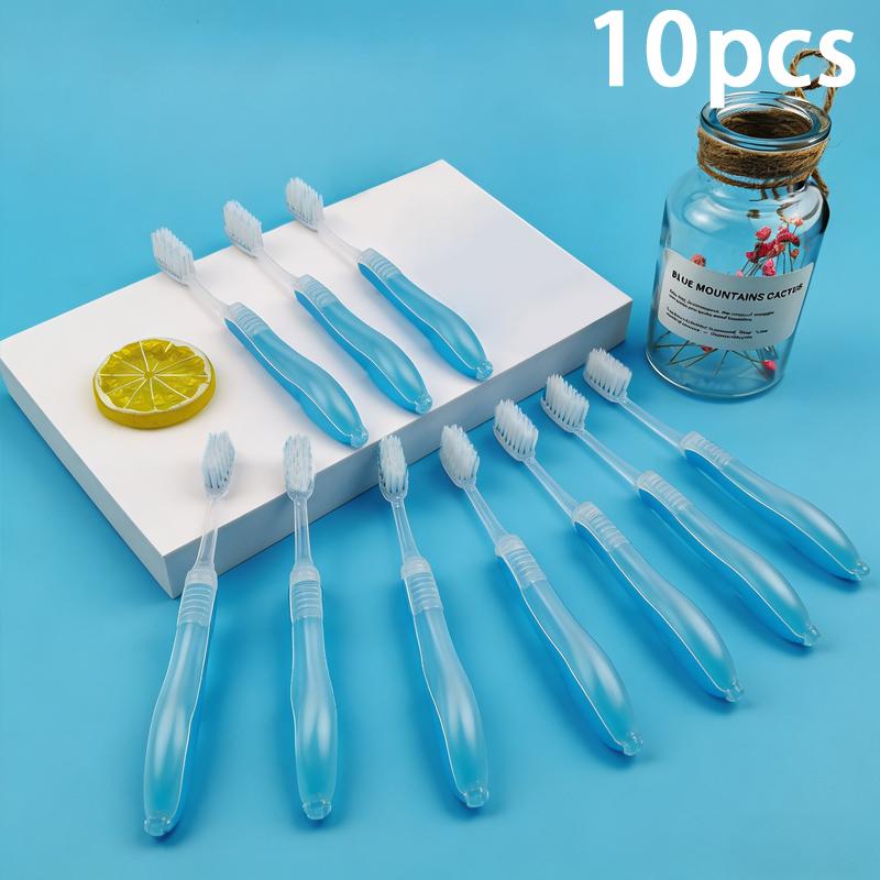 3 5 10pcs Portable Folding Toothbrush Disposable for Hygiene Oral Care Great for Business Travel Camping School Use