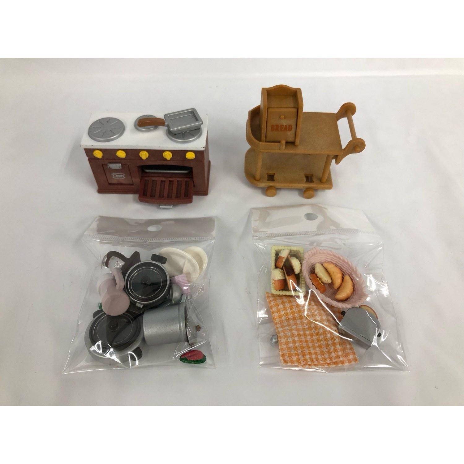 Sylvanian Families Kitchen Furniture Set Used Hobby Toy
